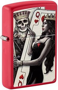 Zippo Skull King Queen Beauty Lighter