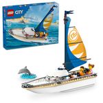 LEGO City Sailboat Building Kit 60438 (102 Pieces)