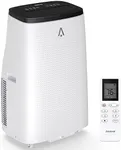 Garvee 14,000 BTU Portable Air Conditioner with Remote Control, 3-in-1 Portable AC Units with Fan & Dehumidifier Cools up to 700 sq. ft, Room Air Conditioner with 24 Hour Timer, Window Mount Kits