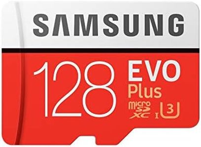 Samsung Evo Plus Class 10 UHS-I microSDXC U3 with Adapter (128GB MB-MC128GA/APC)