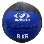 COUGAR Max Medicine Crossfit Fitness Wall Ball Unisex Strength for Workout Non Slip Textured, Men/Women -6 KG