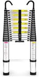 15.5 Ft Telescoping Ladder, SocTone