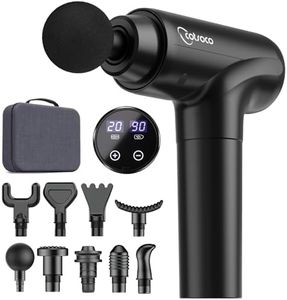 Cotsoco Massage Gun, Muscle Massage Gun Deep Tissue Back Massager for Pain Relief, 20 Speeds Handheld Massager Tool with Silent Brushless Motor,Women Mens Gift Suitable for Gym Office Home