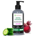 Pure Nutrition Biotin Shampoo | Strengthens Hair, Promotes Growth, Reduces Hair Loss, and Enhances Scalp Health - 250 Ml