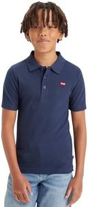 Levi's Lvb Back Neck Tape Polo, Camisa de Polo Niños, Azul, 6 años