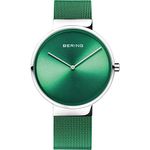 BERING Unisex Analog Quartz Classic Collection Watch with stainless steel Strap and Sapphire Crystal 14539-808