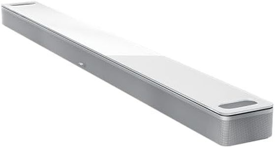 Bose New Smart Ultra Soundbar with Dolby Atmos Plus Alexa, Wireless Bluetooth AI Surround Sound System for TV, White