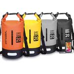 Blackace arteesol Waterproof Dry Bag 5L 10L 20L 30L 20L 20L 30L Waterproof Bag with Long Adjustable Handle for Kayaking Boat Excursion Canoe/Fishing/Rafting/Swimming/Snowboarding