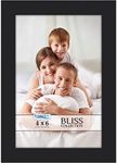 Icona Bay 6x4 Black Picture Frame, 