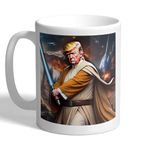 I Love Mugs - Donald Trump - Star, Space Warrior Mug, Ceramic, 11fl.oz.