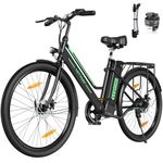 HITWAY Electric Bike, 26 inch E-bike Electric city bike for women and men, with 250W motor, 36V 8.4AH removable lithium battery 35-70km