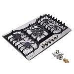 30 Inch Gas Cooktop, Stainless Stee