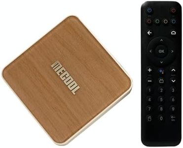 KM6 Deluxe ATV Android 10.0 Amlogic S905X4 AndroidTV 10.0 2.4G/5GHz Dual WiFi 6 1000M LAN 4GB 64GB 4K HDR H.265 BT4.2 USB3.0 Media Player Compatible with Google