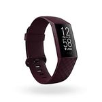 Fitbit Charge 4 Fitness and Activity Tracker with Built-in GPS, Heart Rate, Sleep & Swim Tracking, One Size (S & L Bands Included) (Brown)