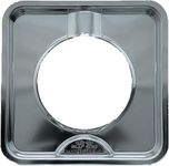 Drip Pan Chrome Square 7.75"", Sgl Pk