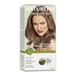 Naturtint Permanent Hair Colour Dark Blonde 6G | 92% Natural Ingredient | 100% Grey Coverage Long Lasting Hair Colour | USDA Certified | Ammonia Free Vegan Hair Color Gel - 6G Dark Golden Blonde 170ml