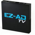 EZ-AD TV Digital Signage Player Kit | Plug and Play 4K Player | Auto-Post Content | Cloud-Controlled | Independent Operation in Multiple TVs | Thousands of Templates | FREE plan & Mobile App Available