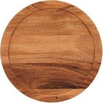 Lipper International Acacia Wood 10" Kitchen Turntable