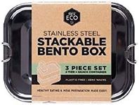 Ever Eco Stackable Bento Box, 1900 ml Capacity