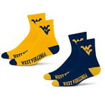 FBF Unisex's 501 Team Color Quarter 2 Pack Socks, L