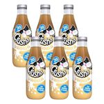 Crusha Milkshake Mix Vegetarian Sugar Free No Artificial Colours/Flavours UK Made | FabFinds Reusable Straw (6 Pack, Vanilla)