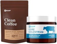 Equip Foods Clean Coffee & Grass Fed Core Colostrum Powder Unflavored