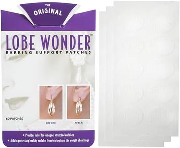 Lobe Wonder Ear Lobe Support Patches -- 60 ct.