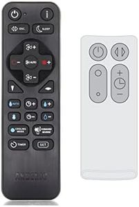 Anderic Replacement Remote for Dyson Cool AM07 Tower Fan - Replaces 965824-02, 965824-01 and Others - Universal with Learning RRDYS01