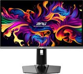 MSI MPG 271QRX QD-OLED 26.5 Inch WQHD Gaming Monitor - 2560 x 1440 Quantum Dot OLED Panel, 360Hz / 0.03ms, 99% DCI-P3, ΔE≤2, DisplayHDR True Black 400, KVM, RGB - DP 1.4a, HDMI 2.1, USB Type-C