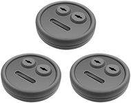 3 Pack Meat Thermometer Probe Grommet for Grill, Replacement for Weber 85037 Smokey Mountain Cookers Accessories, and Other Grills DIY Probes Port…