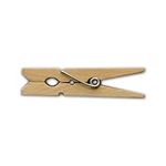 LWR CRAFTS Wooden Small Clothespins