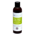 Tea Tree Oil Antifungal Vegan Shower Gel, Body Wash and Natural Soap that Relieves Acne, Eczema, Jock Itch, Nail Fungus & Athlete’s Foot Cleanses and Soothes Dry Itchy Skin