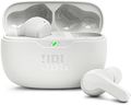 JBL Wave Beam, Écouteurs Intra-Auriculaires sans Fil, Résistance à l'Eau IP54 et IPX2, Appels Mains Libres et Batterie à Autonomie de 32 heures, en Blanc