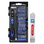 MMOBIEL Professional Magnetic Screwdriver Set Repair Tool Kit 60 in 1 with 56 Bits Flexible Shaft for Technical Devices