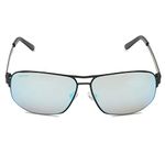 Fastrack Brown Colored Navigator Shaped Sunglasses With Mirrored Lens Technology for Men (M191BU2V)