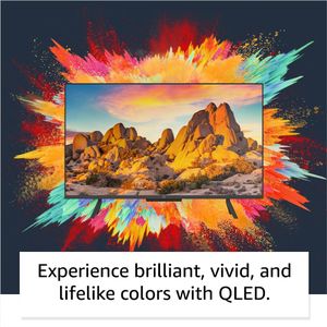 Amazon Fire TV 50" QLED 4K Smart TV – Ultra HD Streaming Display