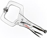 Taparia 1645, 11 inch, 280 mm Locking Pliers Clamp with Swivel Pads vise/vice grip - Pack of 1