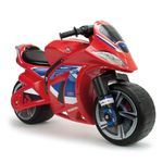 INJUSA – Winner Honda XL Ride-on Motorbike, for Children 4-7 Years, with Official Brand Licence, Wide Plastic Wheels and Carrying Handle, Non Electric, Red Colour