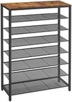 VASAGLE 8-Tier Shoe Rack, Shoe Orga