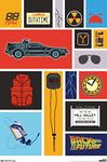 Trends International Back to the Future - Grid Wall Poster, Unframed Version, 22.375" x 34"