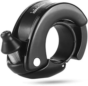 SONZUIA Hidden Conch Bicycle Bells, MTB Bike Bells for Adults, 100dB Loud Crisp Clear, Mountain Bike, e Scooter, Walker - for 22.2mm/0.78in Handlebars