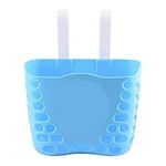 Laluky 1 Pack Bike Basket, Kids Bike Basket fo Girls & Boys Bike, Kid's Bicycle Front Handlebar Plastic Basket, Kids Bicycle Accessories(Blue)