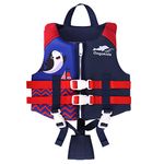 Gogokids Kids Swim Vest Toddlers Swimming Vest - Baby Boys Girls Float Jacket Float Vest Bouyancy Floation Swimsuit Swimwear for 1-2 2-3 3-4 5-6 7-8years/11-35 kg Child/For Kayak,Boating