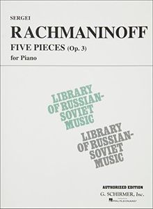5 Pieces, Op. 3 (Vaap Edition): National Federation of Music Clubs 2014-2016 Selection Piano Solo [Lingua inglese]