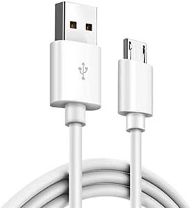 CableWell Micro USB Charger Cable for EUFY, VAVA, LeReve LRX-5/52 Baby Monitors (10 FT), Black