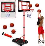 Kids Basketball Hoop with Stand, Ad