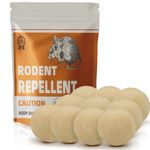 Rodent Repellent, Mouse Repellent Outdoor/Indoor, Rat Repellent Peppermint Oil for Rodent Control, Great Alternative to Ultrasonic, Mice Repellent, Keep Mice Away for House/Car/RV, 10 Pack