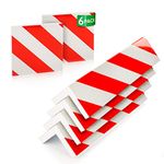 Nurada Garage Wall Protector Set - 4-Piece Garage Wall Protector for Car Doors Kit - 2 x Garage Car Door Protectors and 4 x Corner Wall Bumper Guards - Adhesive Foam Padding Wall Guard Multipack