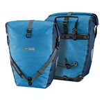 Ortlieb Back-Roller Plus Saddle Bag, Dusk Blue - Denim, 42 x 32 x 17 cm, 2 x 20 L