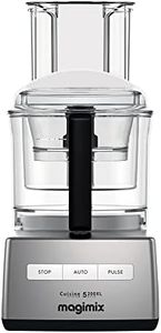 Magimix 5200XL Food Processor | 3.7L BPA-Free Bowl | Quiet & Powerful Motor | Multifunctional 7 in 1 Solution | Satin | 18591